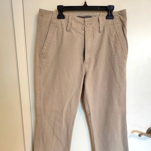 4/$50⭐️Giordano Mens Khaki Pants Size 32*33
